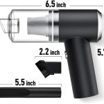 3 In 1 Portable Car Vacuum Cleaner